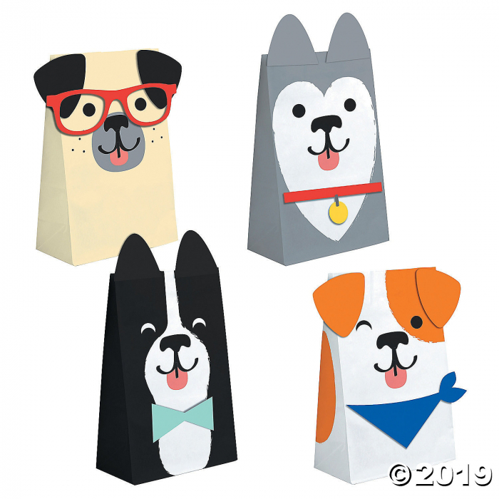 Dog Party Treat Bags (8 Piece(s))