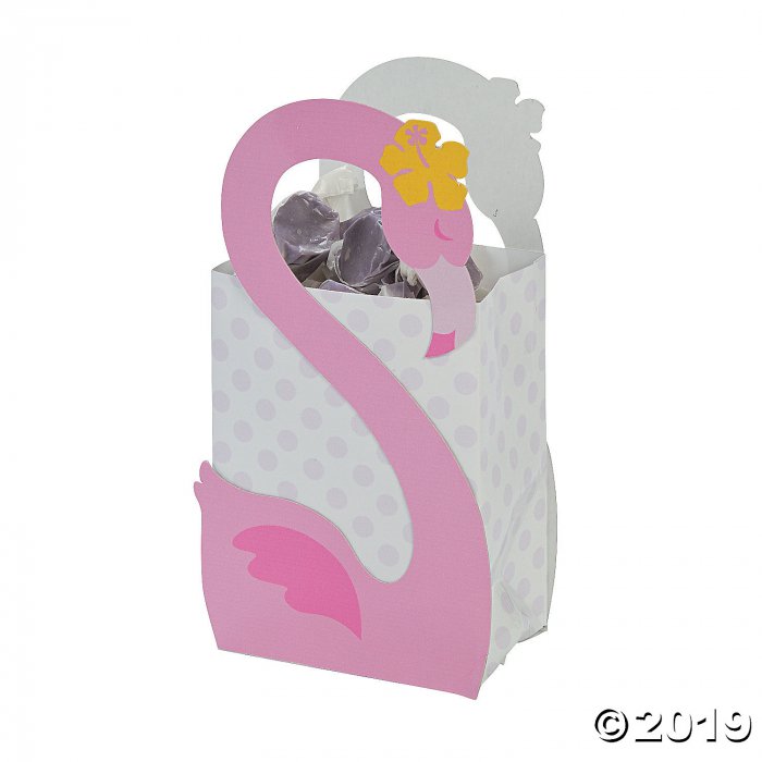 Small Flamingo Gift Bags (Per Dozen)