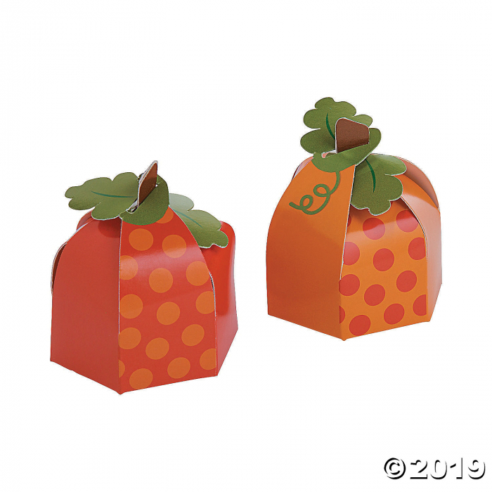 Lil' Pumpkin Party Favor Boxes (Per Dozen) Lil' Pumpkin Party Favor Boxes (Per Dozen)