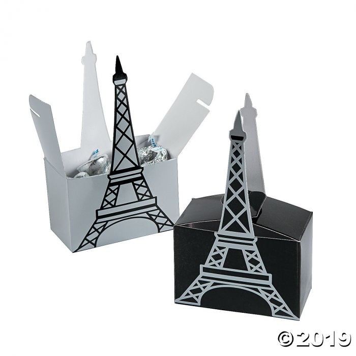 Eiffel Tower Favor Boxes (Per Dozen)