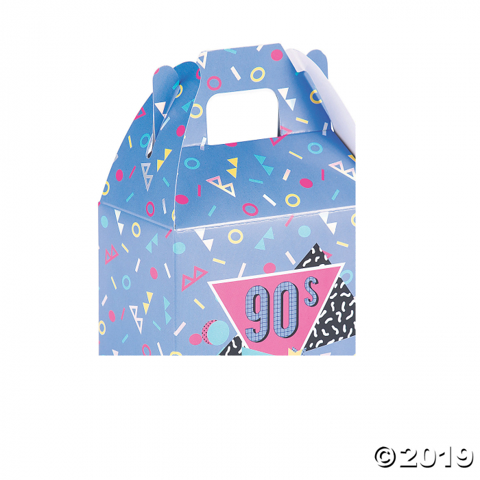 90s Party Treat Boxes (Per Dozen) 90s Party Treat Boxes (Per Dozen)