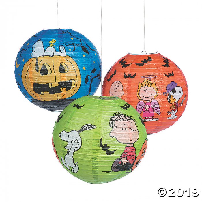 Peanuts® Hanging Paper Lanterns Halloween Decorations (6 Piece(s))