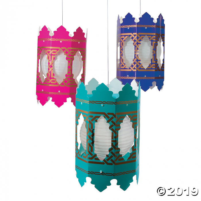 Arabian Hanging Lantern Holders (3 Piece(s))