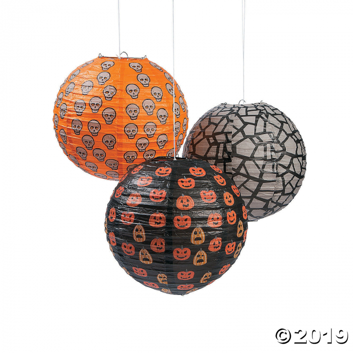 Icon Hanging Paper Lantern Halloween Decorations (6 Piece(s))