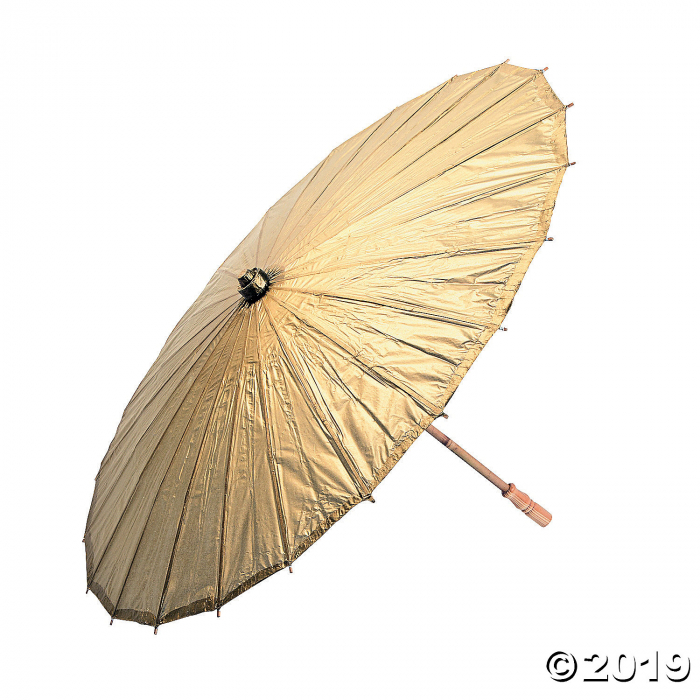 Gold Paper Parasol