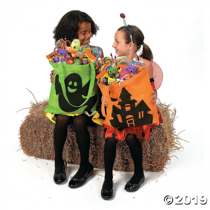 Large Iconic Halloween Tote Bags (Per Dozen)