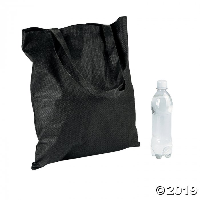 Large Black Tote Bags (Per Dozen)
