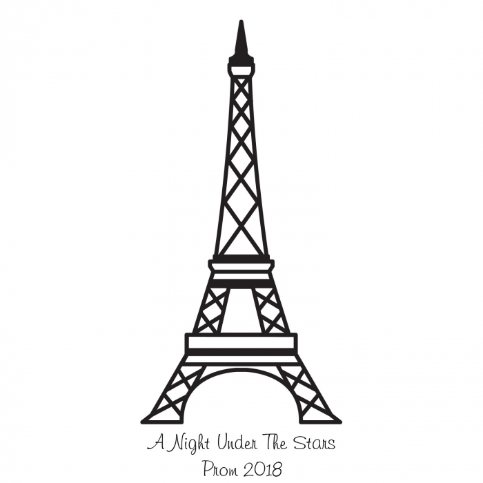 Personalized Eiffel Tower Favor Containers (Per Dozen)