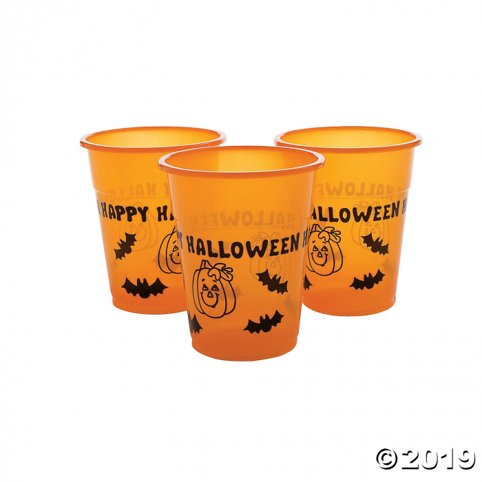 Happy Halloween Plastic Cups (50 Piece(s))