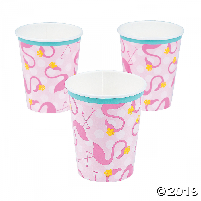 Flamingo Paper Cups (8 Piece(s))