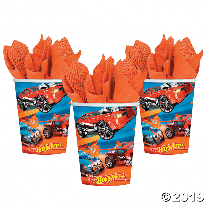 Hot Wheels® Wild Racer Paper Cups 8 Piece S