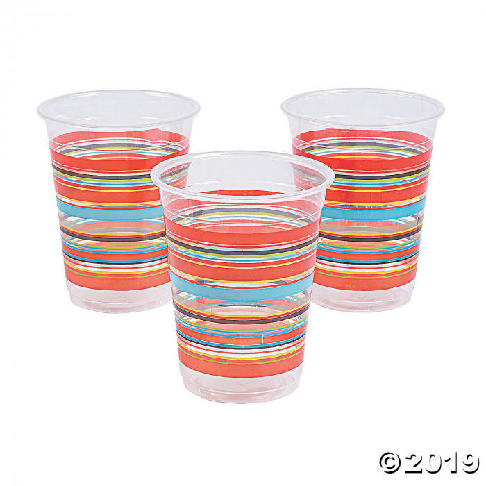 Viva Fiesta Plastic Disposable Cups (50 Piece(s))