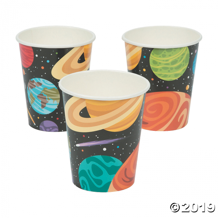 Space Party Paper Cups (8 Piece(s))