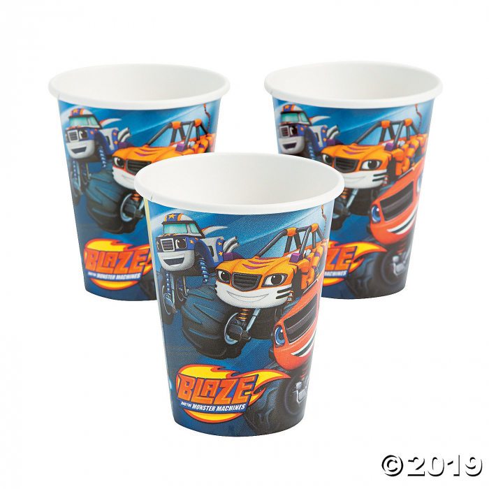 Blaze and the Monster Machines Paper Cups (8 Piece(s)) Blaze and the Monster Machines Paper Cups (8 Piece(s))