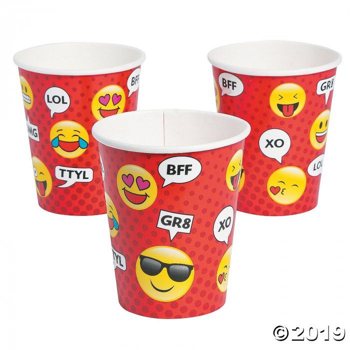 Emoji Cups (8 Piece(s))