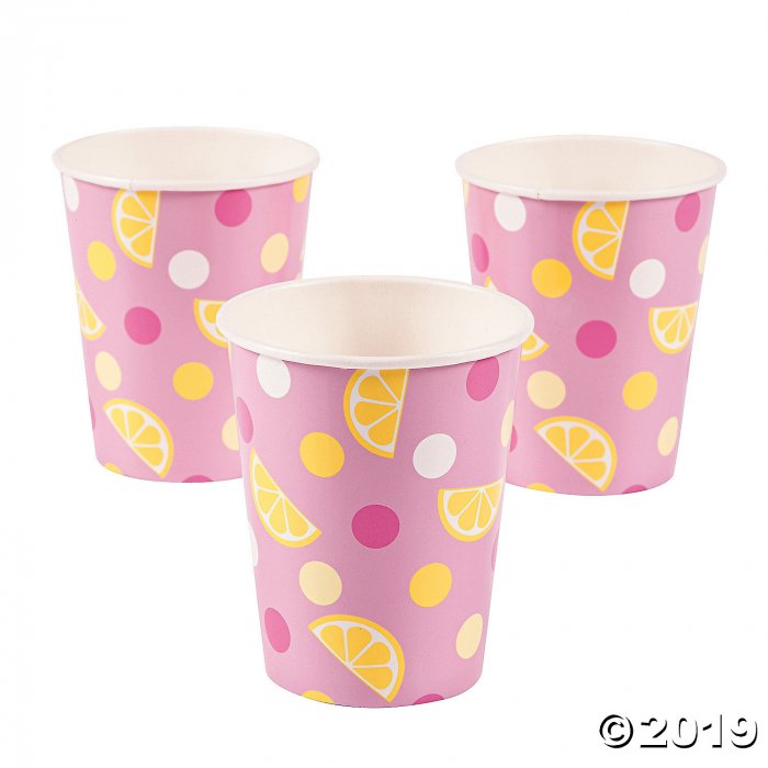 Lemonade Paper Cups (8 Piece(s))