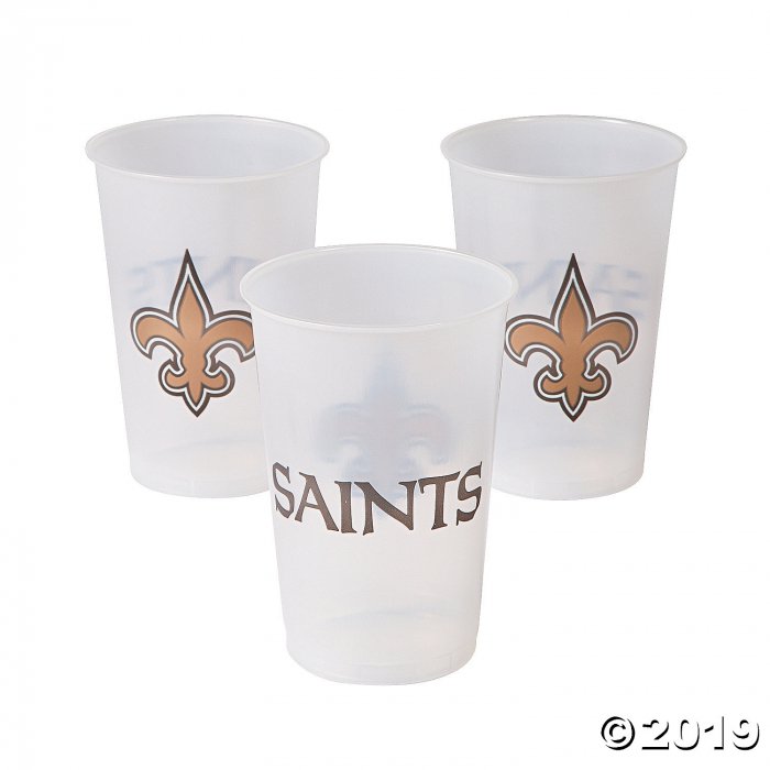 NFL® New Orleans Saints Plastic Cups (8 Piece(s))