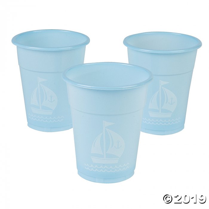 Nautical Baby Shower Plastic Cups (25 Piece(s))