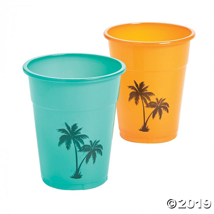 Cuban Party Plastic Cups (25 Piece(s))