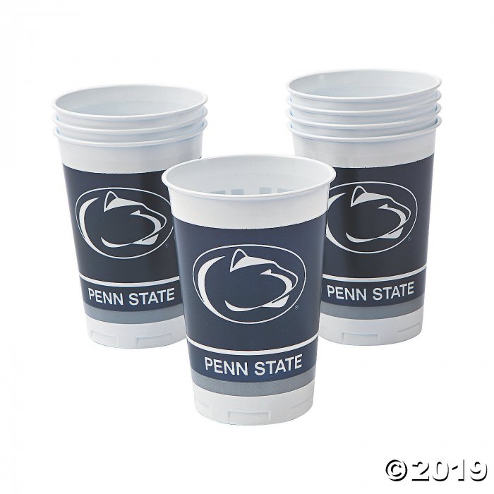 NCAA Penn State Plastic Cups (8 Piece(s))