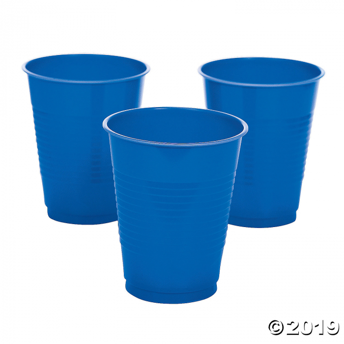 Blue Plastic Tumblers (20 Piece(s))