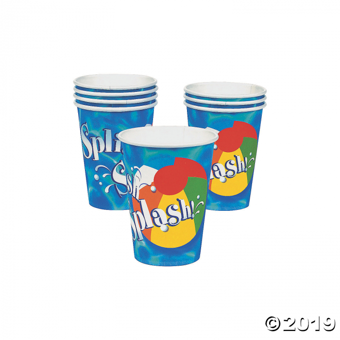 Swimming Pool Paper Cups (8 Piece(s))