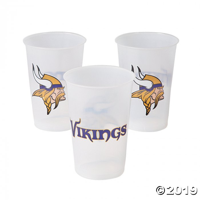 NFL® Minnesota Vikings Plastic Cups (8 Piece(s))