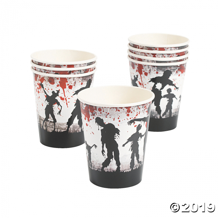 Zombie Party Paper Cups (8 Piece(s))