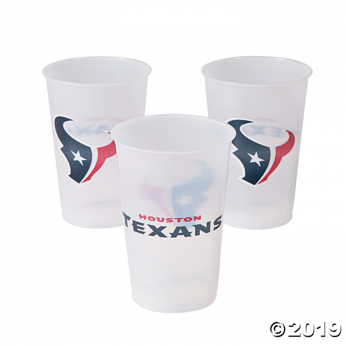 NFL® Houston Texans Plastic Cups (8 Piece(s))