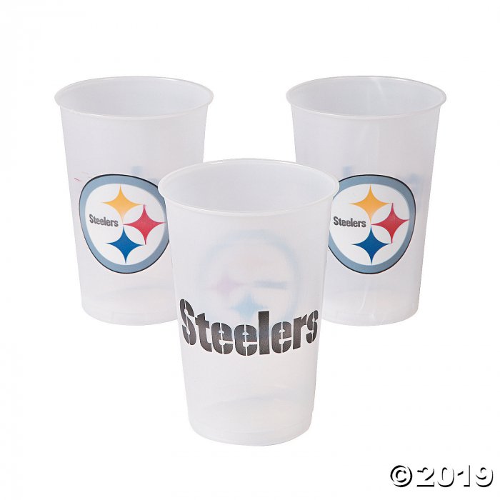 NFL® Pittsburgh Steelers Plastic Cups (8 Piece(s))