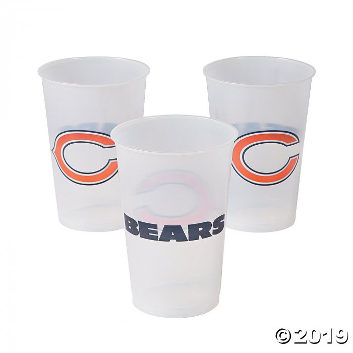 NFL® Chicago Bears Plastic Cups (8 Piece(s))