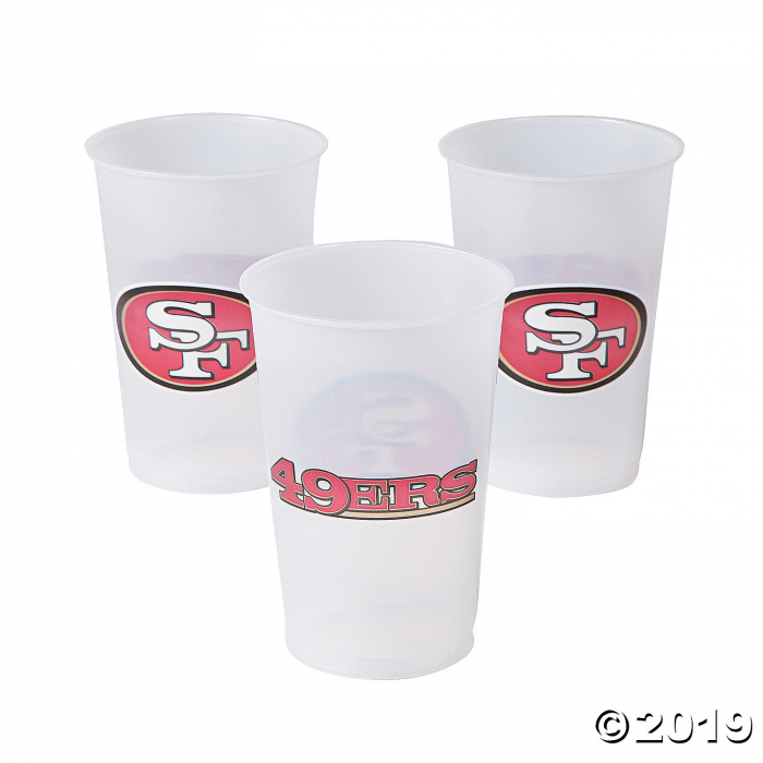 NFL® San Francisco 49ers Plastic Cups (8 Piece(s))