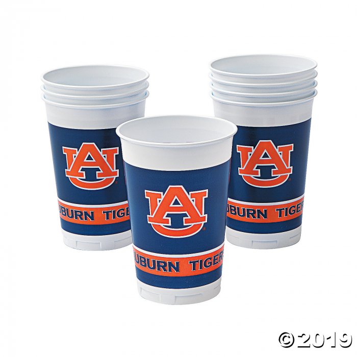 NCAA Auburn Plastic Cups (8 Piece(s))