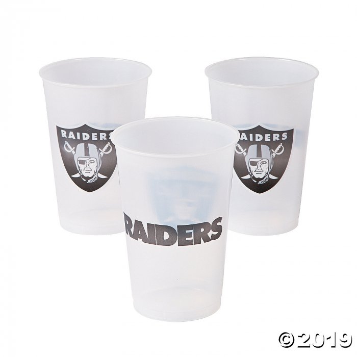 NFL® Oakland Raiders Plastic Cups (8 Piece(s))