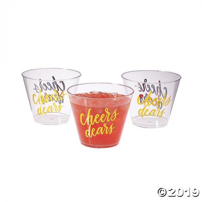 Cheers Dears Plastic Cups (30 Piece(s))