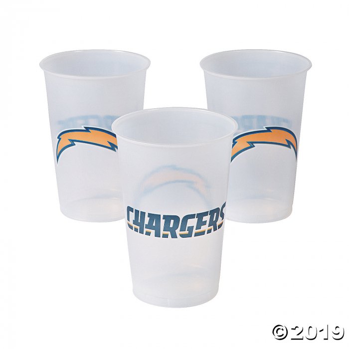 NFL® Los Angeles Chargers Plastic Cups (8 Piece(s))