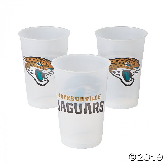 NFL® Jacksonville Jaguars Plastic Cups (8 Piece(s))