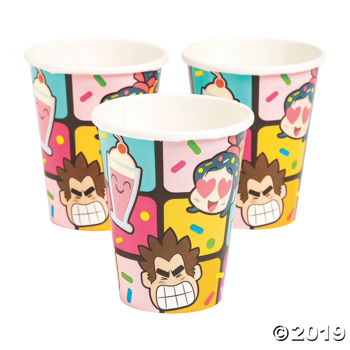 Wreck-It Ralph Paper Cups (8 Piece(s)) | GlowUniverse.com