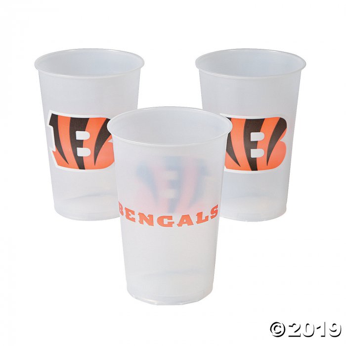 NFL® Cincinnati Bengals Plastic Cups (8 Piece(s))