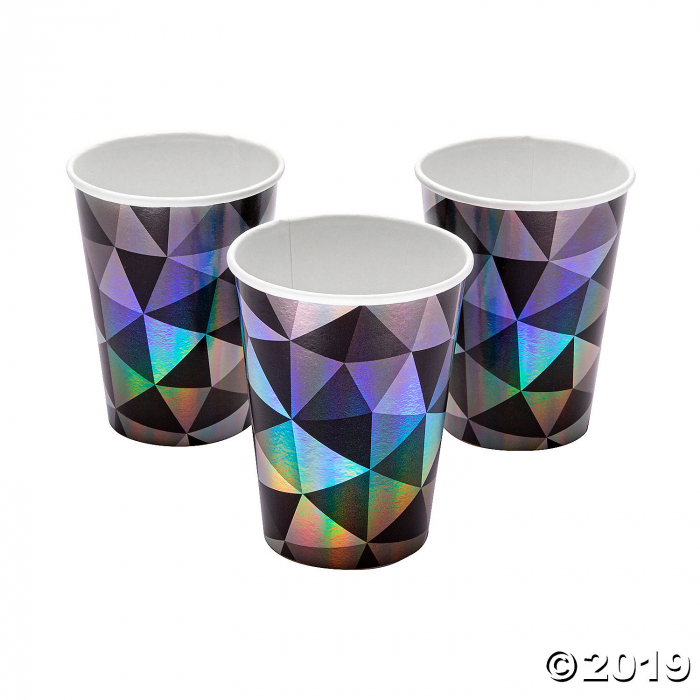 New Year's Eve Diamond Paper Cups (1 Unit(s))