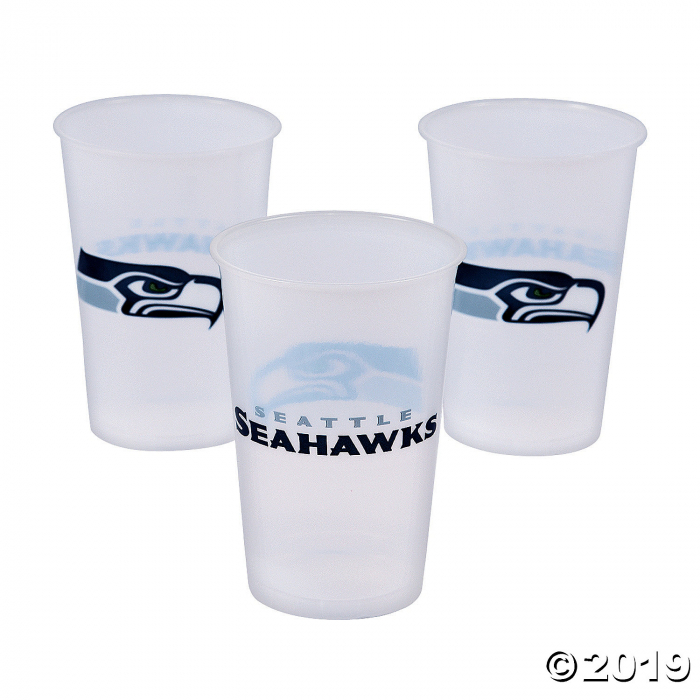 NFL® Seattle Seahawks Plastic Cups (8 Piece(s)) NFL® Seattle Seahawks Plastic Cups (8 Piece(s))