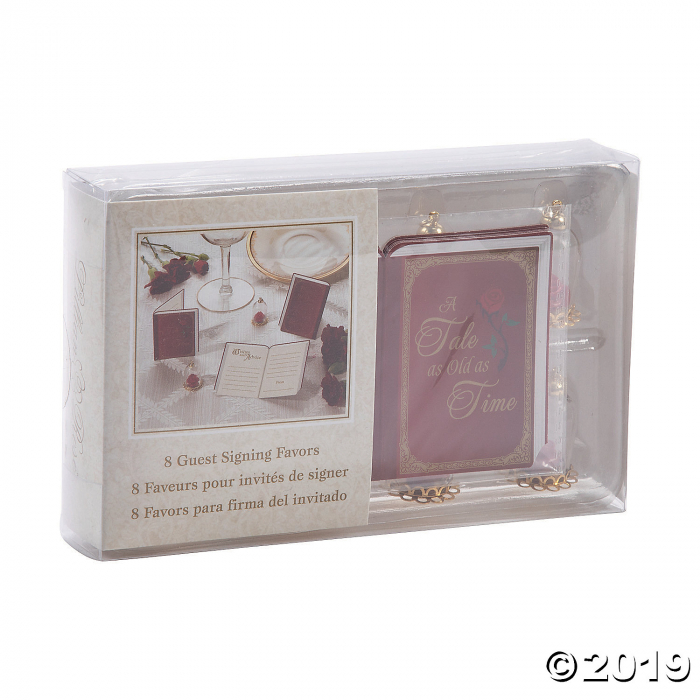 Lillian & Rose Fairy Tale Signing Cards & Rose Dome Favors (16 Piece(s))