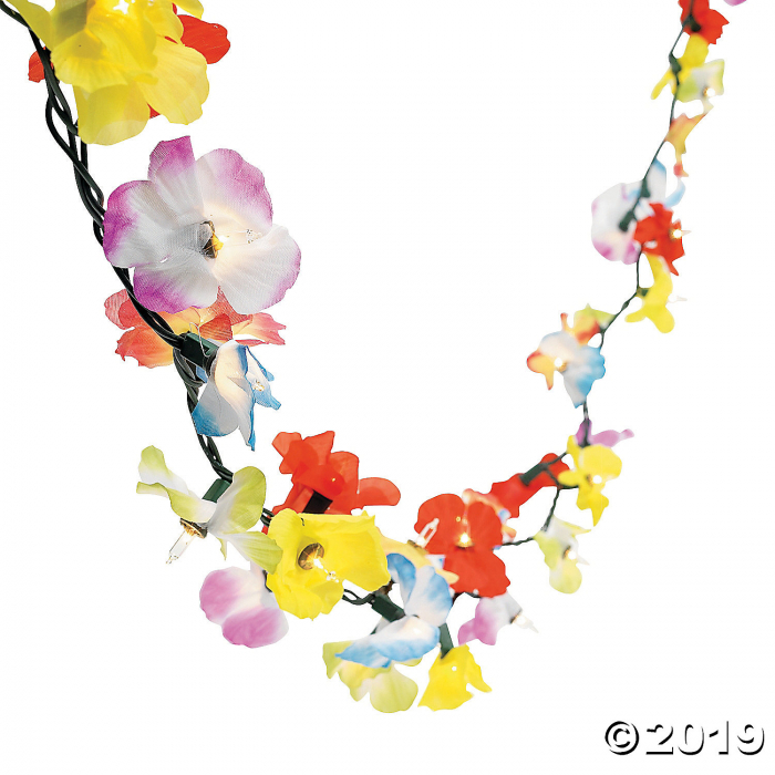 Flower Lei Garland String Lights (9 ft)