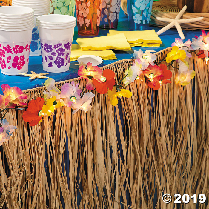Flower Lei Garland String Lights (9 ft)