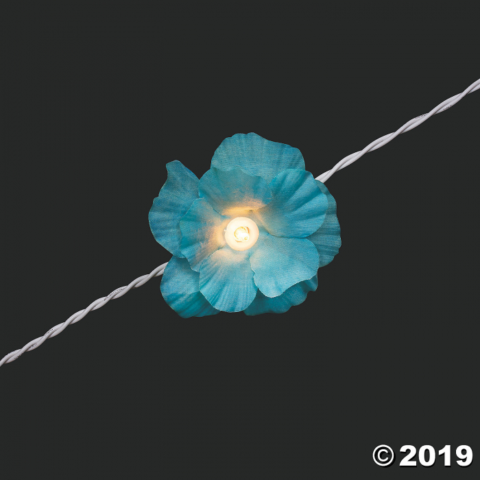 Lighted Luau Flower Garland (1 Piece(s))
