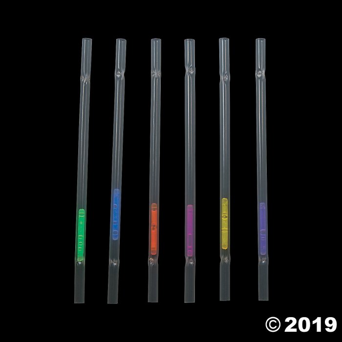 Glow Stick Drinking Straws (24 Piece(s))