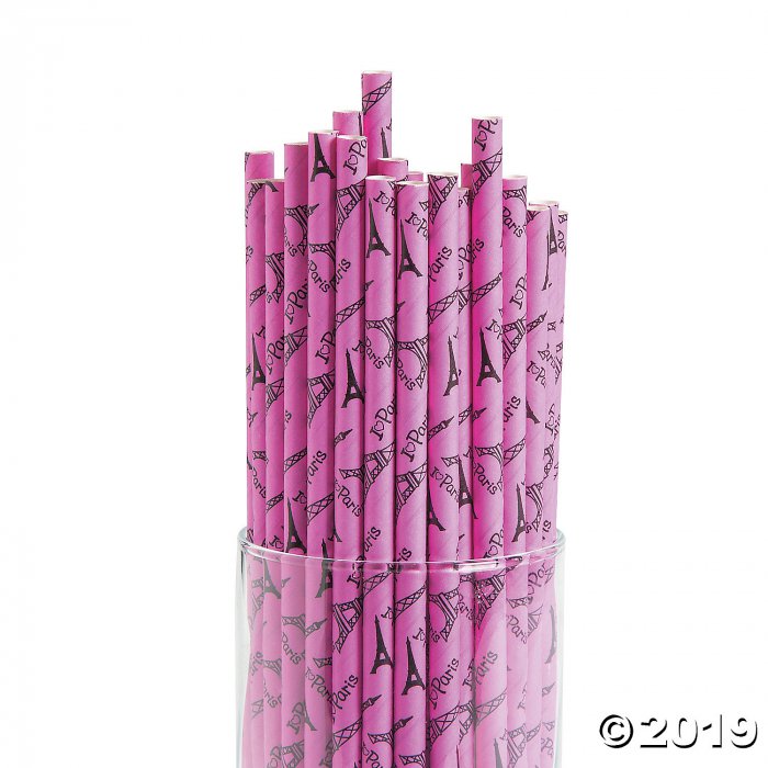 Perfectly Paris Paper Straws (24 Piece(s))