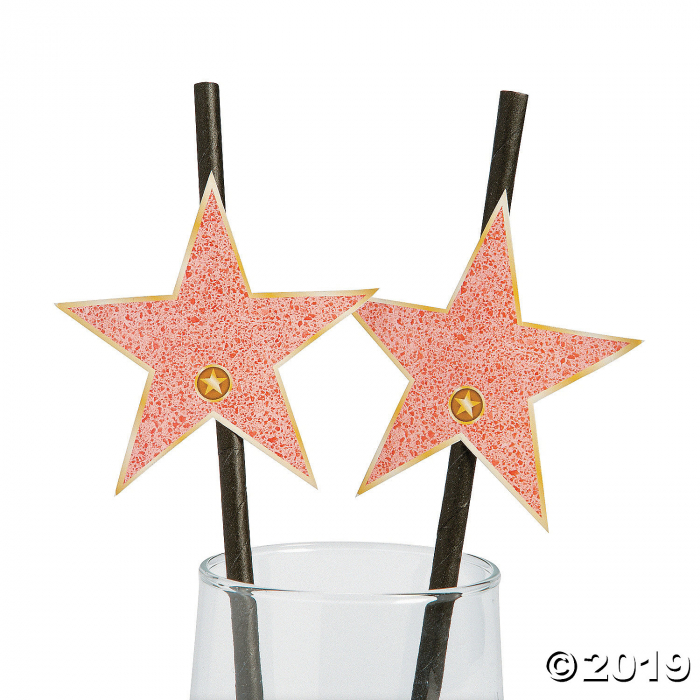 Movie Night Paper Straws (24 Piece(s))