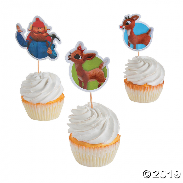 Rudolph the Red-Nosed Reindeer® Cupcake Picks (25 Piece(s))