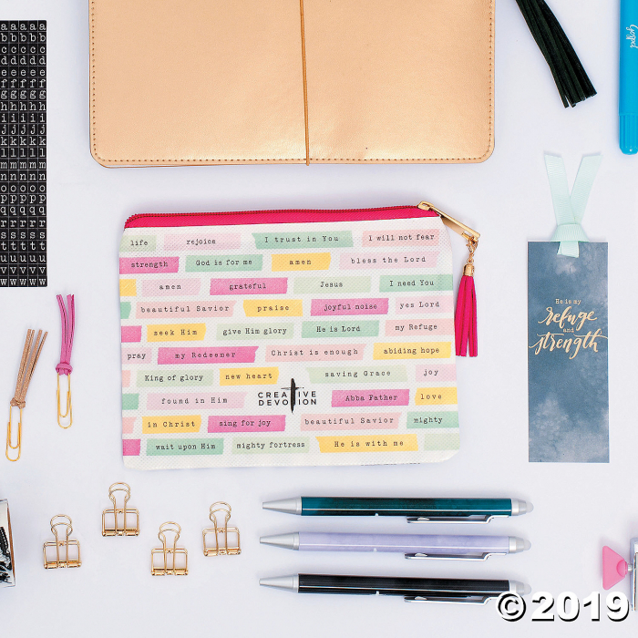 double sided pencil pouch